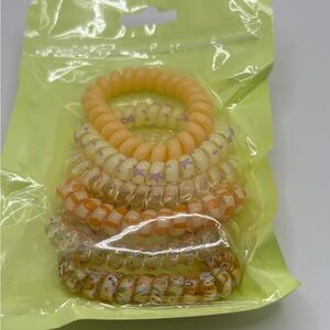 ✨5/$25✨ Yellow Hair Tie Set